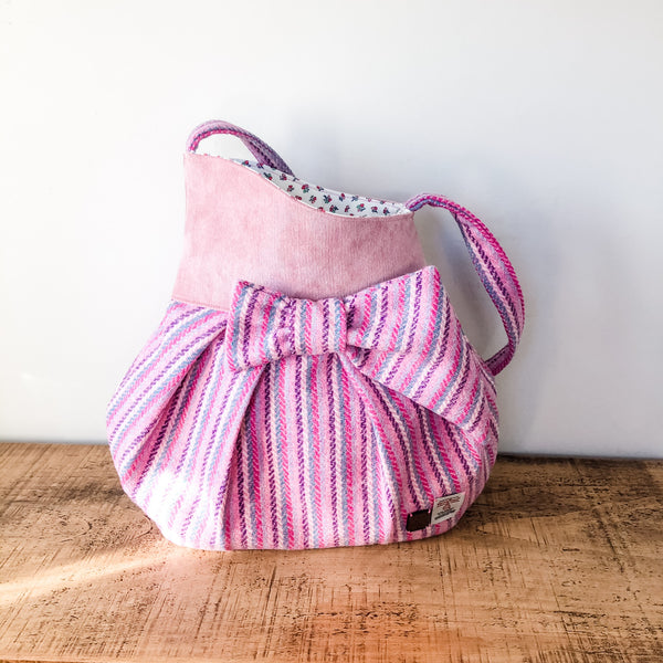 Harris tweed pink bag hot sale